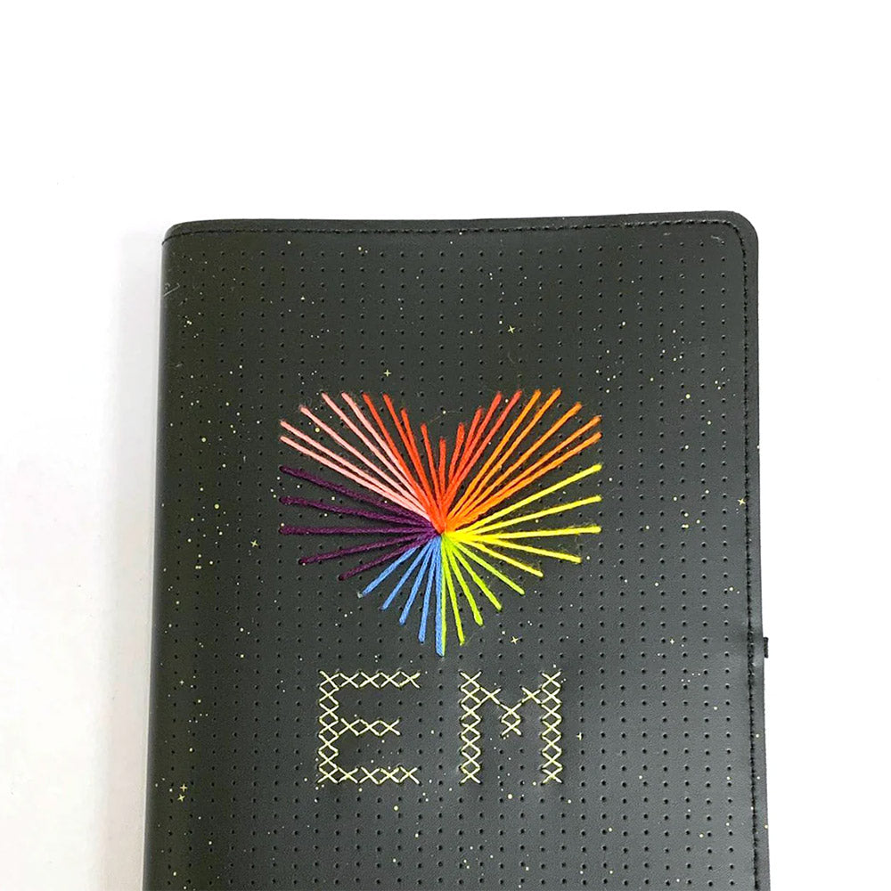 Chasing Threads Stitch Star Sign Notebook