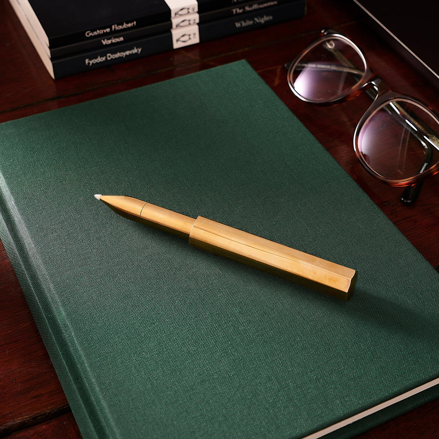 Tom's Studio The Wren Refillable Writing Pen Brass