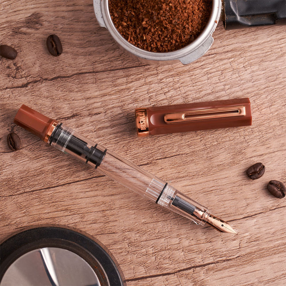 TWSBI Eco Fountain Pen Espresso With Bronze