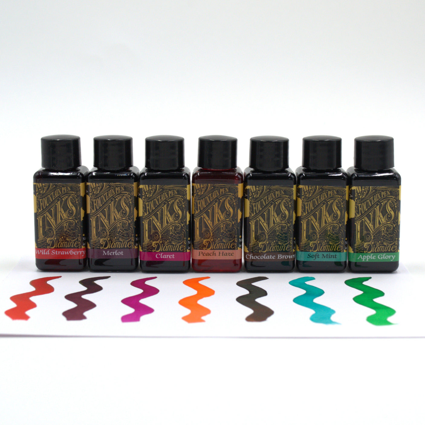 Diamine 30ml Set of 7 Colours Treats