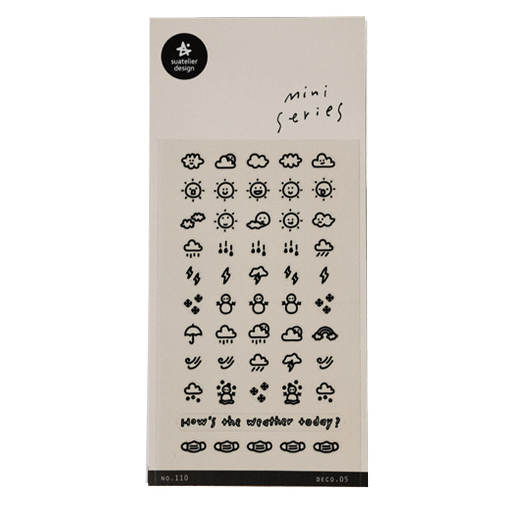 Suatelier Sticker Miniseries Deco #5 (110)