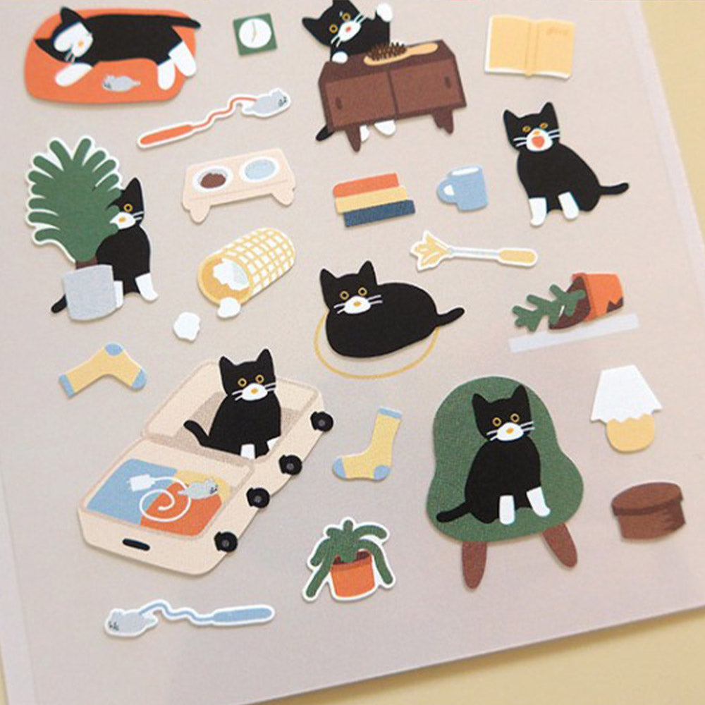 Suatelier Sticker Cat's Catch! (1139)