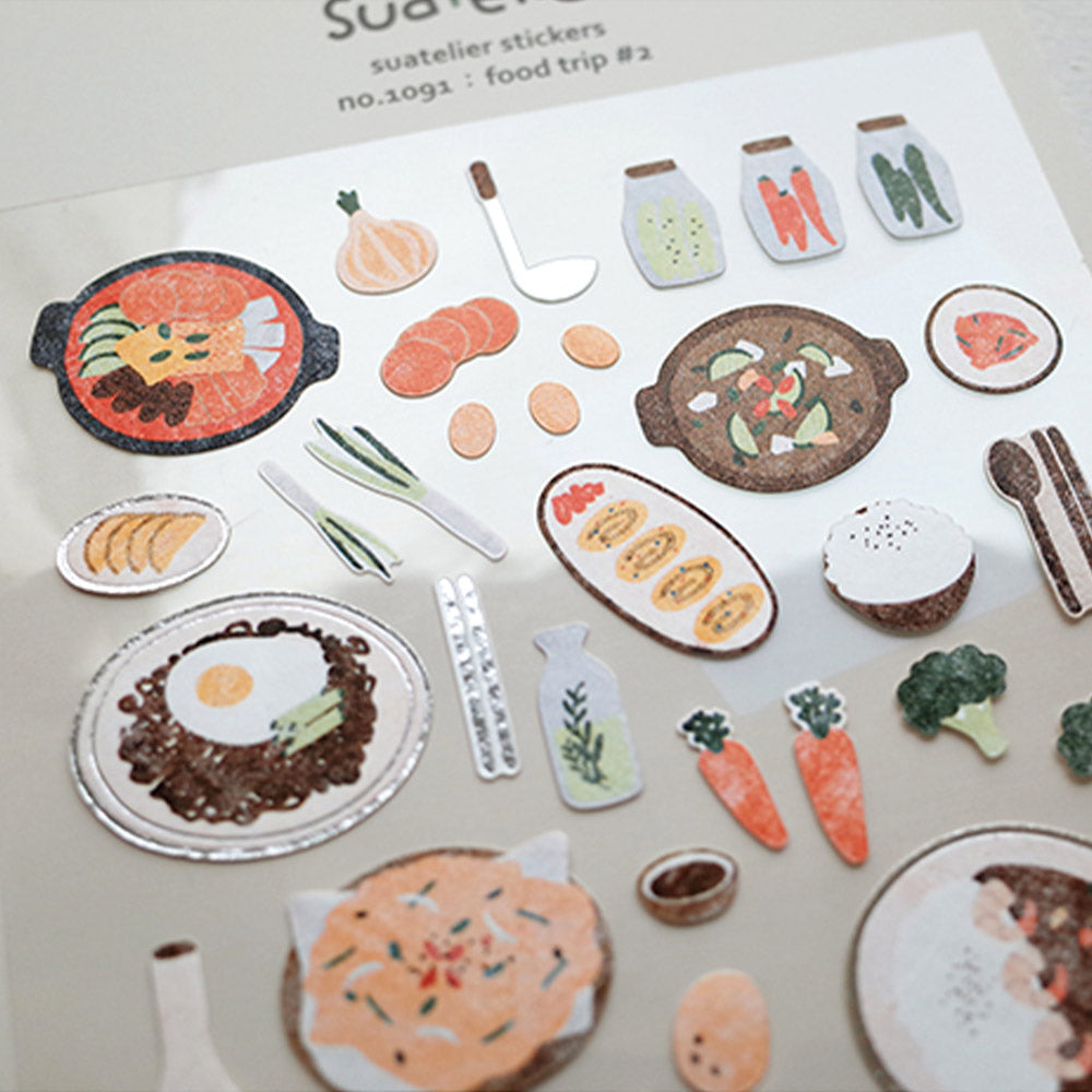Suatelier Sticker Food Trip #2 (1091)