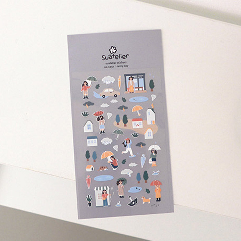 Suatelier Sticker Rainy Day (1132)