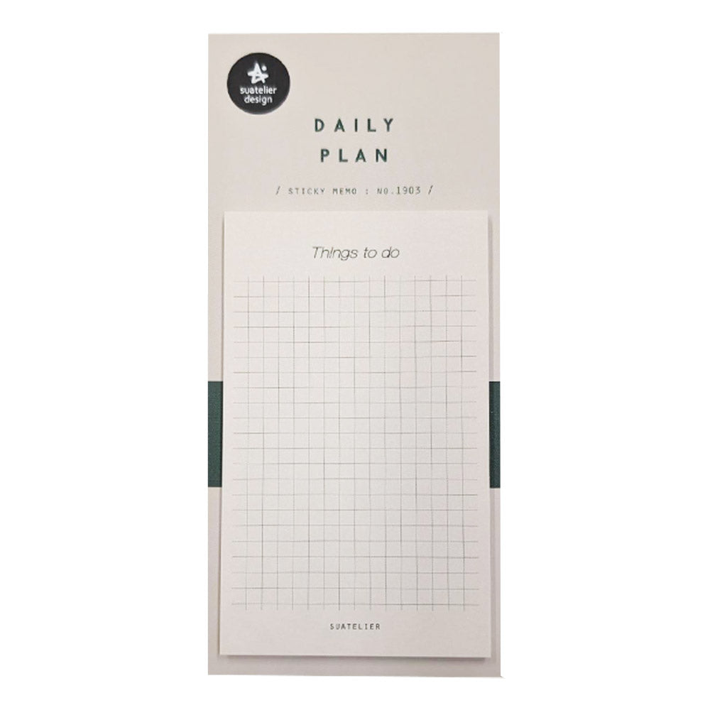 Suatelier Sticker Daily Plan Note #3 (1903)