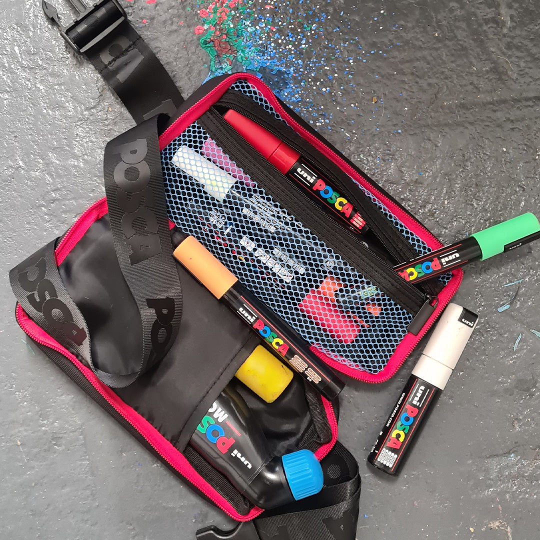 Uni POSCA Bum Bag by Uni at Cult Pens