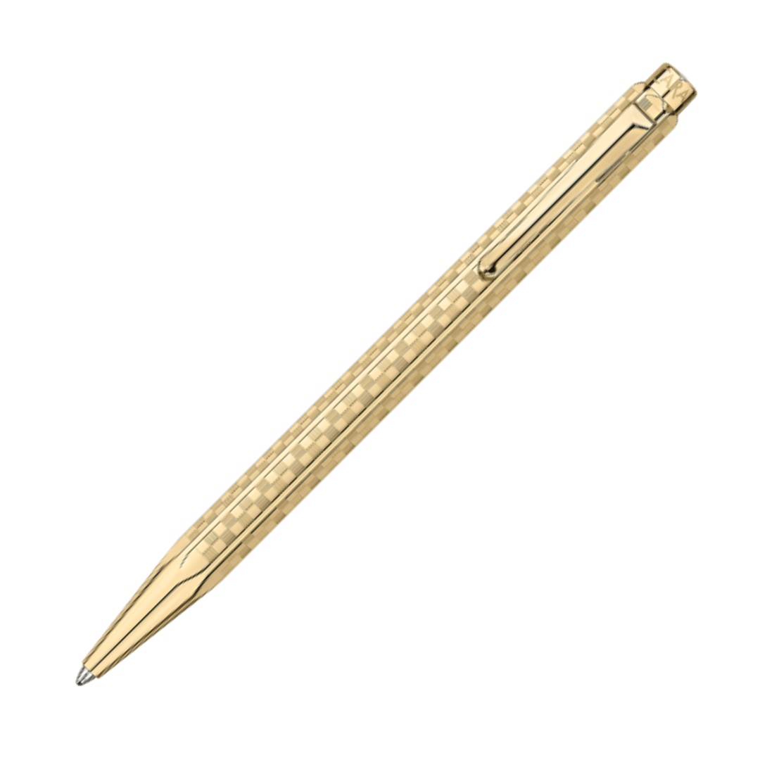 Caran d'Ache Ecridor Ballpoint Pen Damier Gold