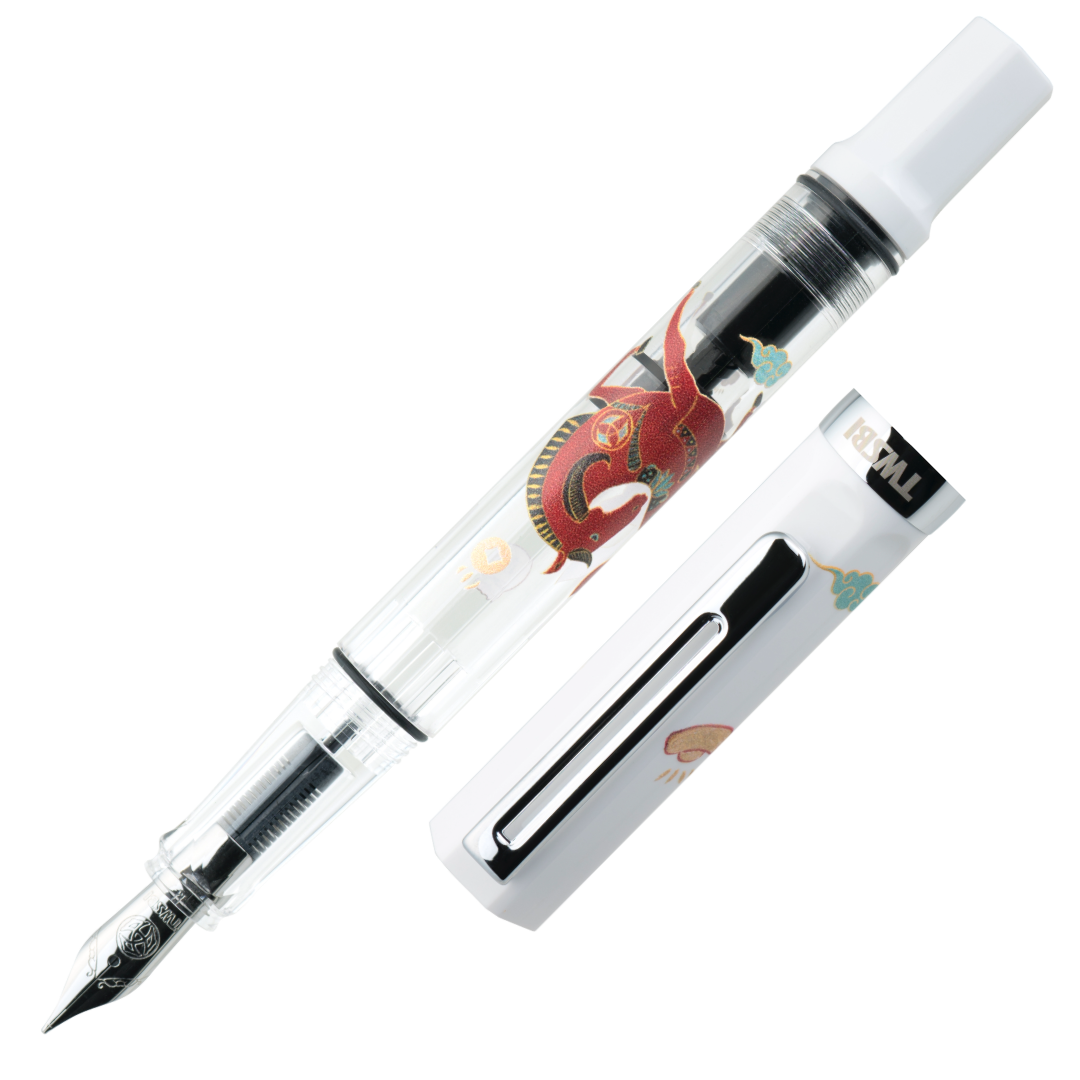 TWSBI Eco Fountain Pen White Horse