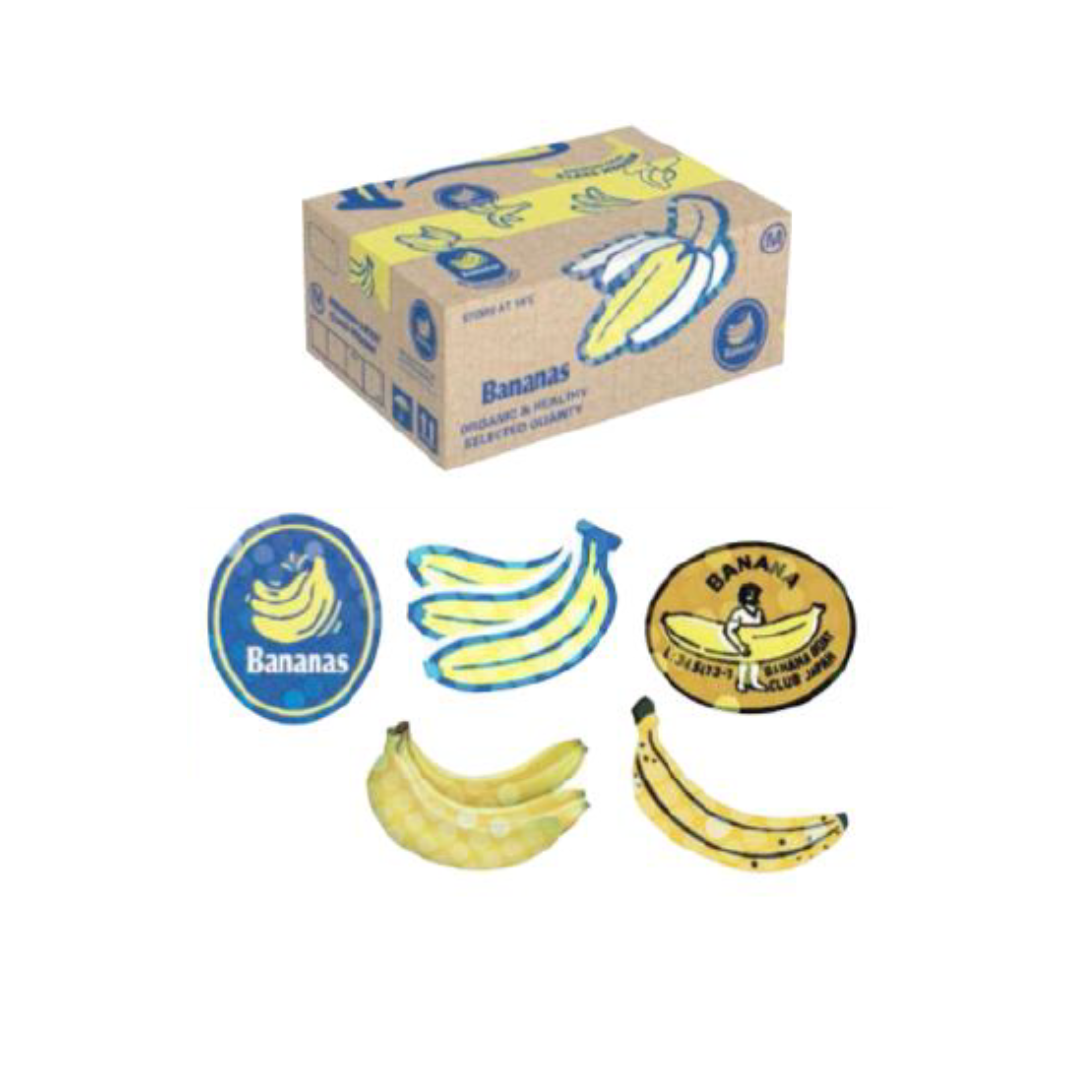 Haco Stickers Banana