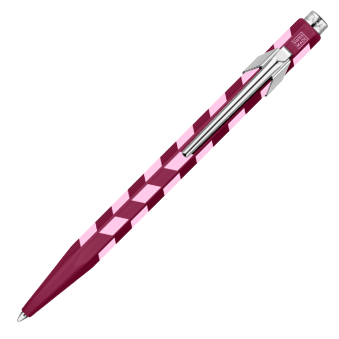 Caran d'Ache 849 Ballpoint Pen Mosaic Garnet Red