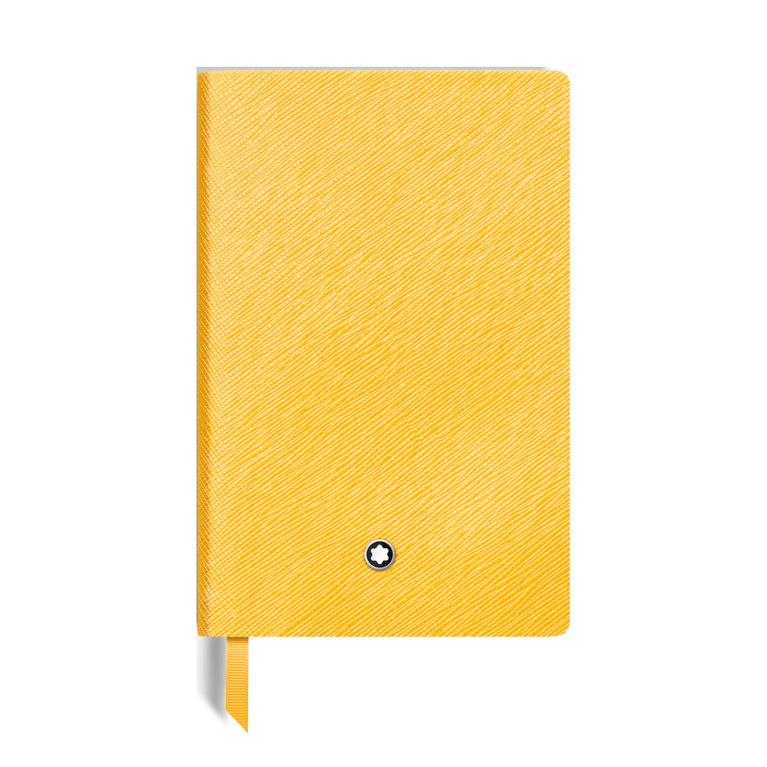 Montblanc Small Notebook Modena Yellow Leather Lined