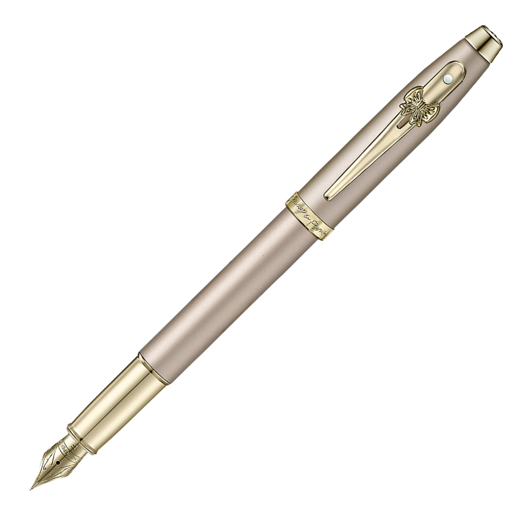 Sheaffer 100 Emily in Paris 9377 Champagne Gold Fountain Pen