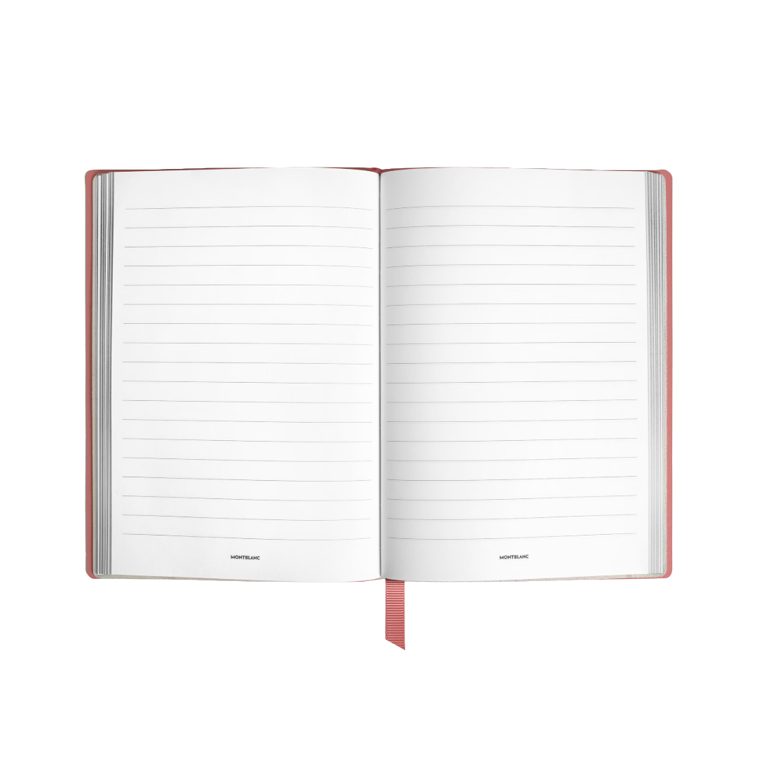 Montblanc Medium Notebook Blush Pink Leather Lined