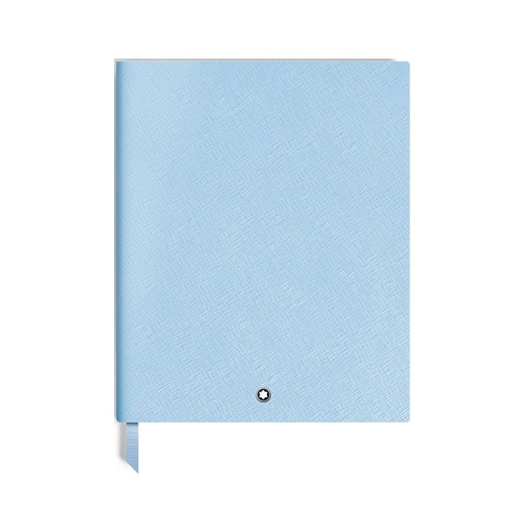 Montblanc Large Notebook Pale Blue Leather Lined