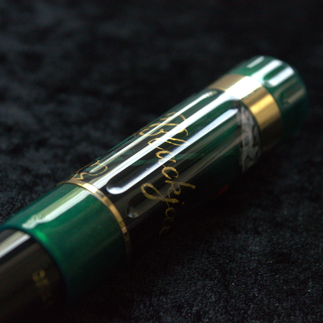 Cult Pens Exclusive Tribute 21st Birthday Hand Painted Celebration Pen by Benu Limited Edition Blackjack