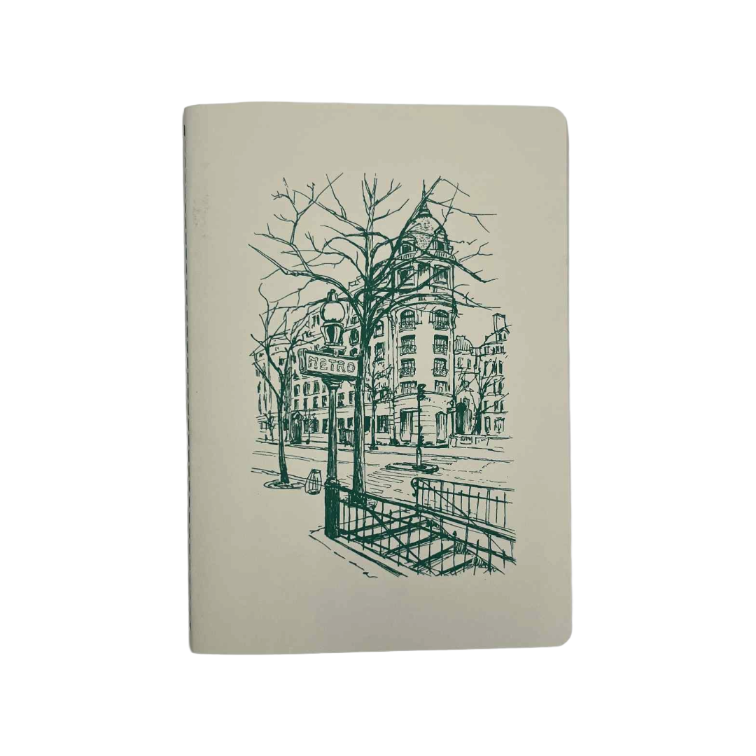 Herbin Paris A5 Notebook Metro Parisien