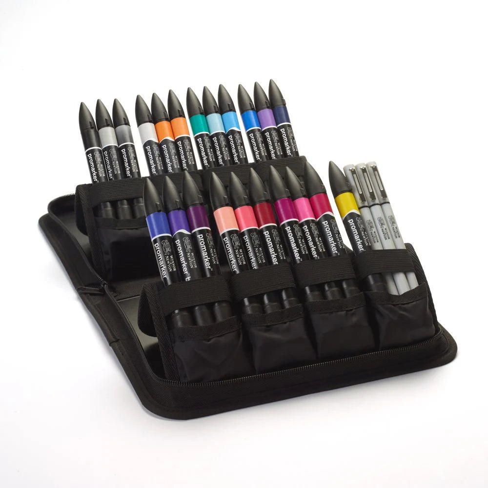 Winsor & Newton Promarker Graphic Art Wallet Modern Lettering