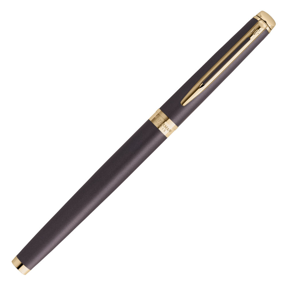 Waterman Hemisphere Fountain Pen Lava Black with Gold Trim