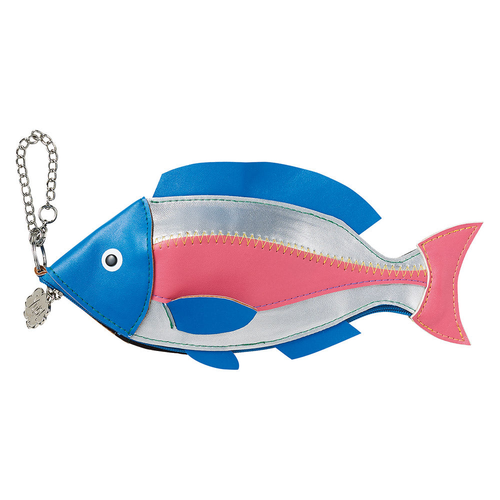 Yup! Pencil Case Pen Pouch Fish Blue