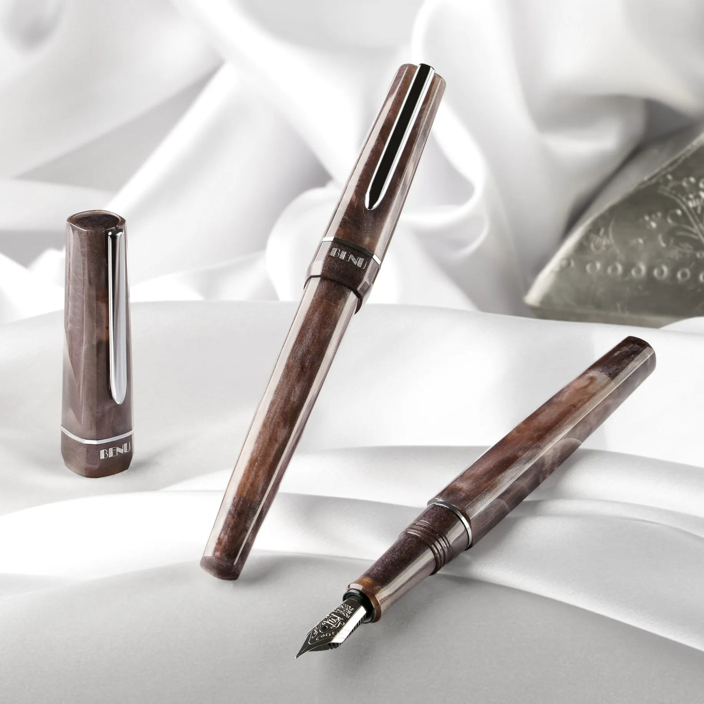 Benu Haute Collection Founatin Pen Satin