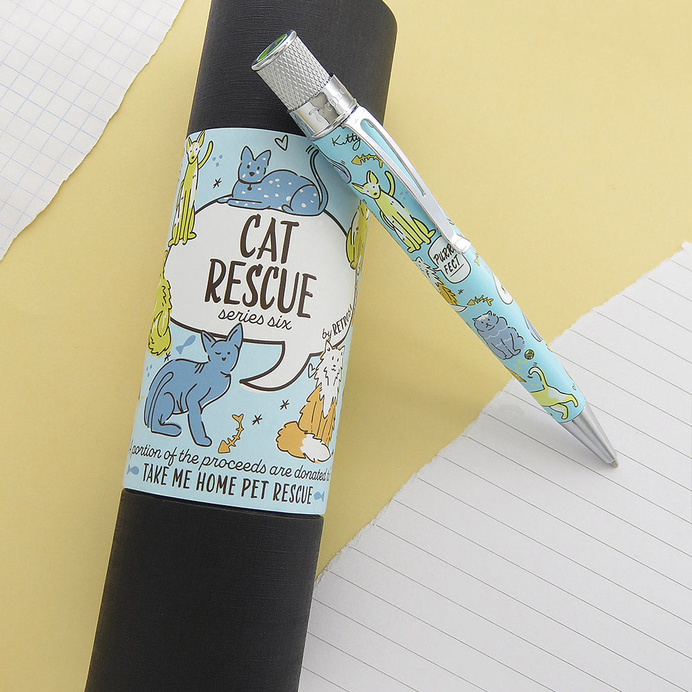 Retro 51 Tornado Ballpoint Pen Cat Rescue #6