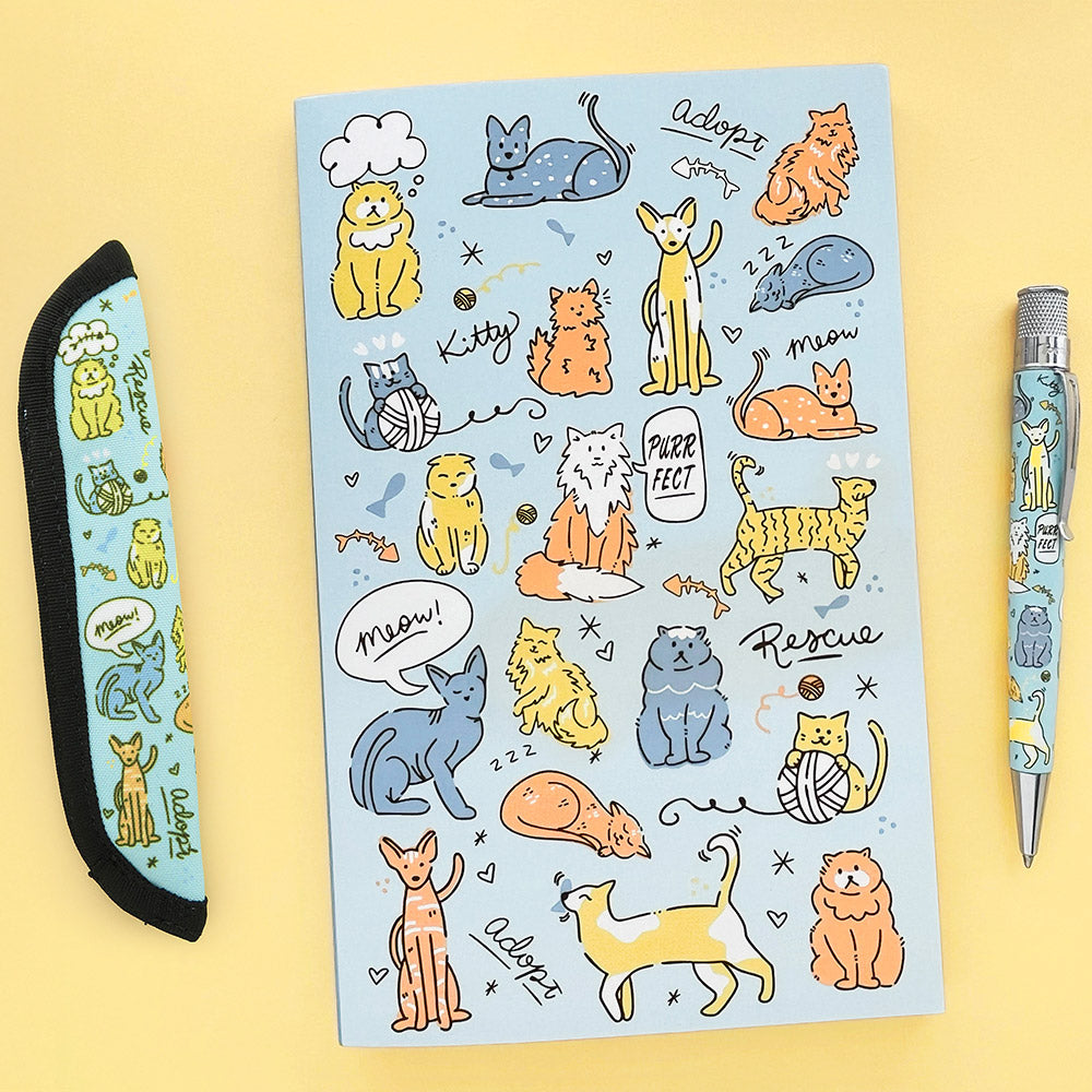 Retro 51 x Rickshaw Cat Rescue Series 6 Pen Sleeve Single