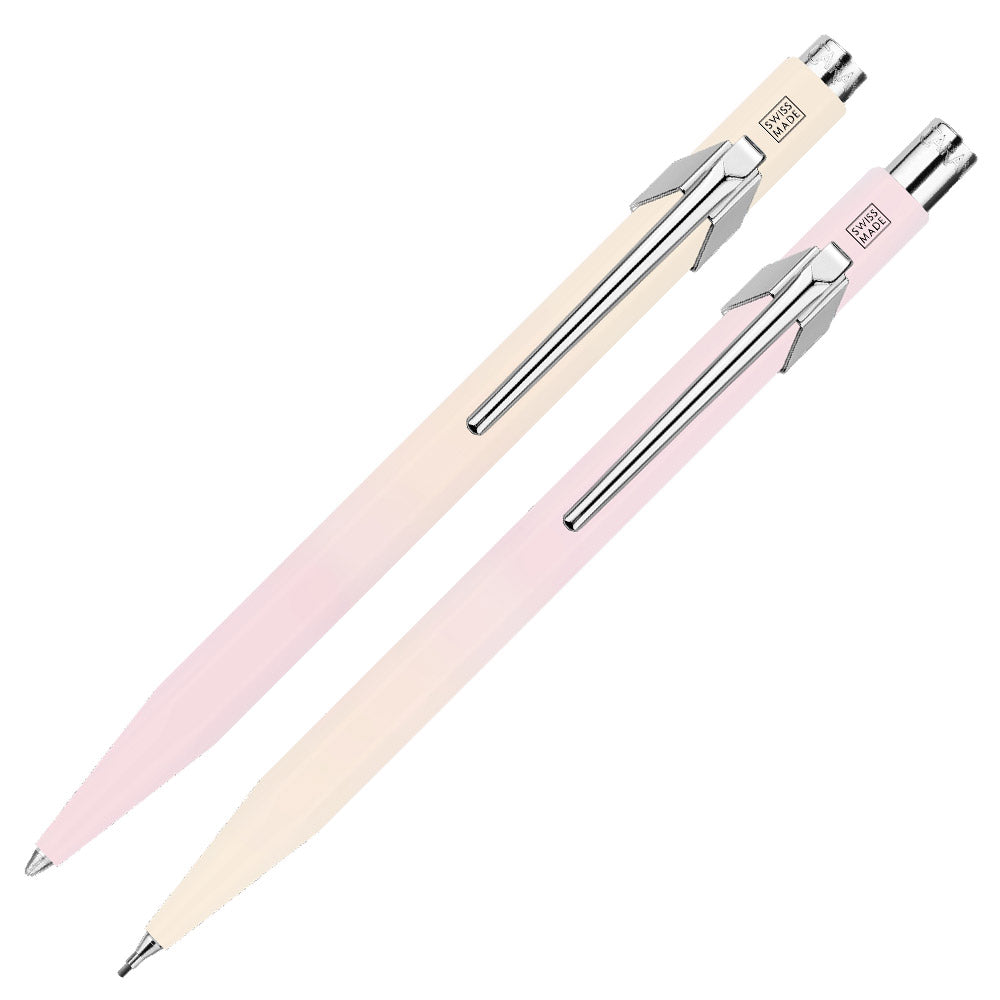 Caran d'Ache Special Edition 849 Ballpoint Pen + 844 Mechanical Pencil Horizon Set