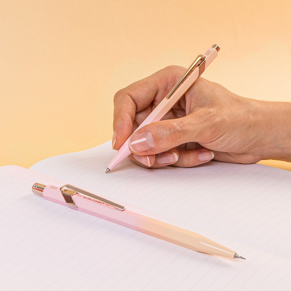 Caran d'Ache Special Edition 849 Ballpoint Pen + 844 Mechanical Pencil Horizon Set
