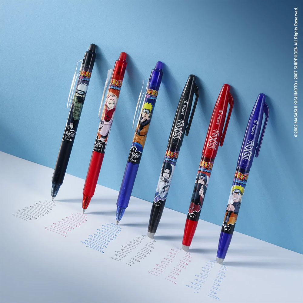 Pilot FriXion Clicker x Naruto Shippuden Limited Edition