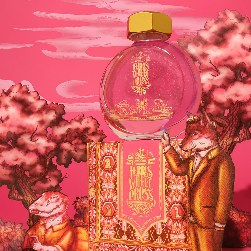 Ferris Wheel Press Fountain Pen Ink 38ml Rose at Dawn