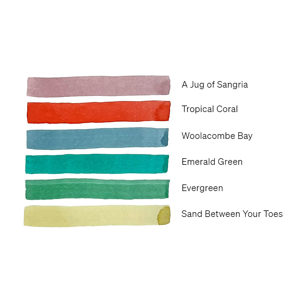 Ink Sampler Box: Summer