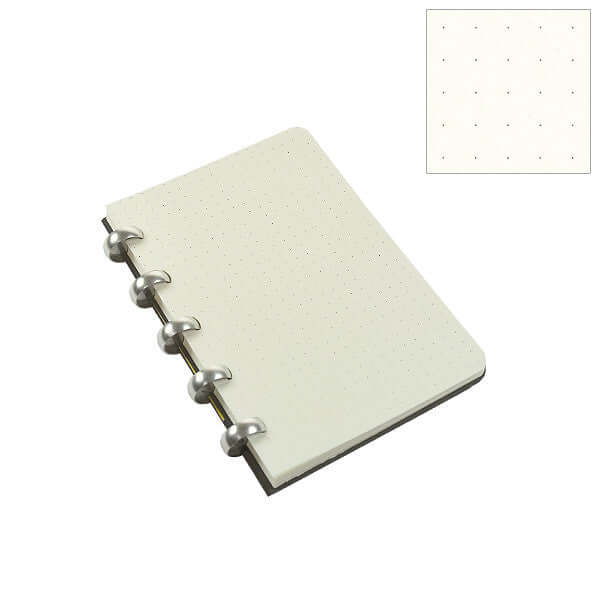 Atoma Elegant Disc-Bound Refillable Notebook A6+ by Atoma at Cult Pens