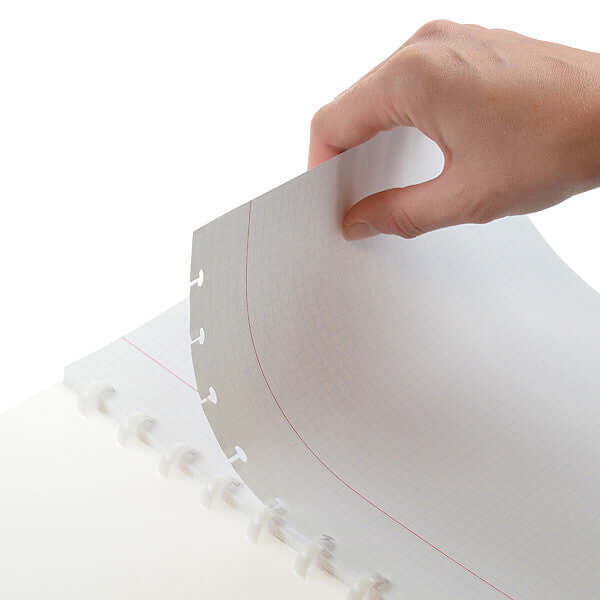 Atoma Classic Colours Polypropylene Cover Disc-Bound Refillable Notebook A5+ by Atoma at Cult Pens