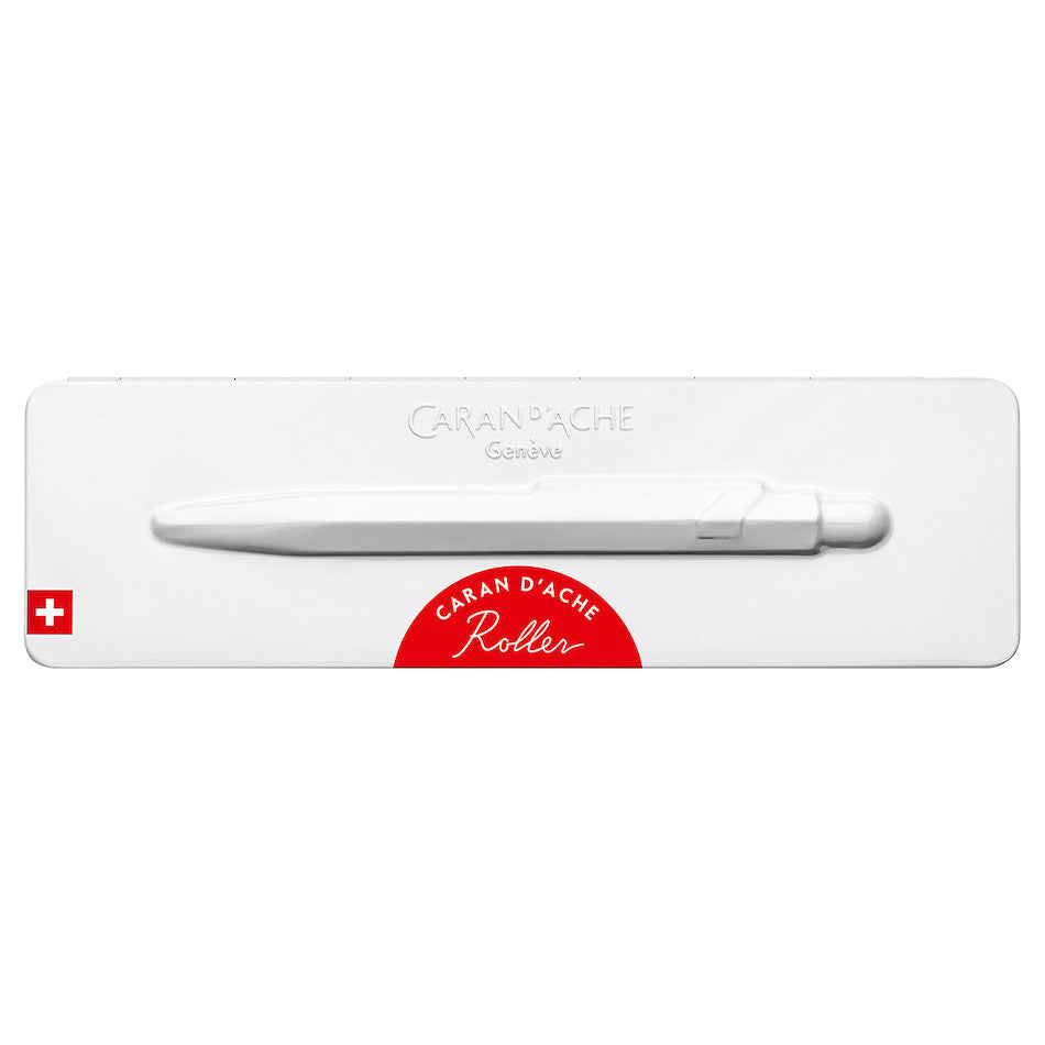 Caran d'Ache 849 Rollerball Pen with Slimpack Red by Caran d'Ache at Cult Pens