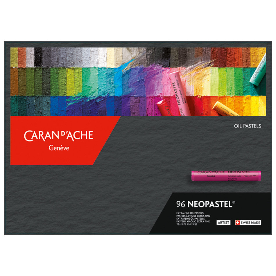 Caran d'Ache Neopastel Oil Pastel Box of 96 by Caran d'Ache at Cult Pens