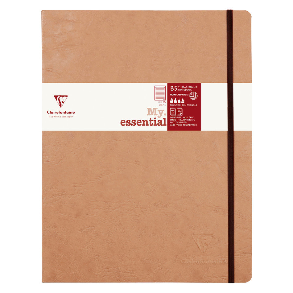 Clairefontaine Age Bag MyEssential B5 Notebook by Clairefontaine at Cult Pens