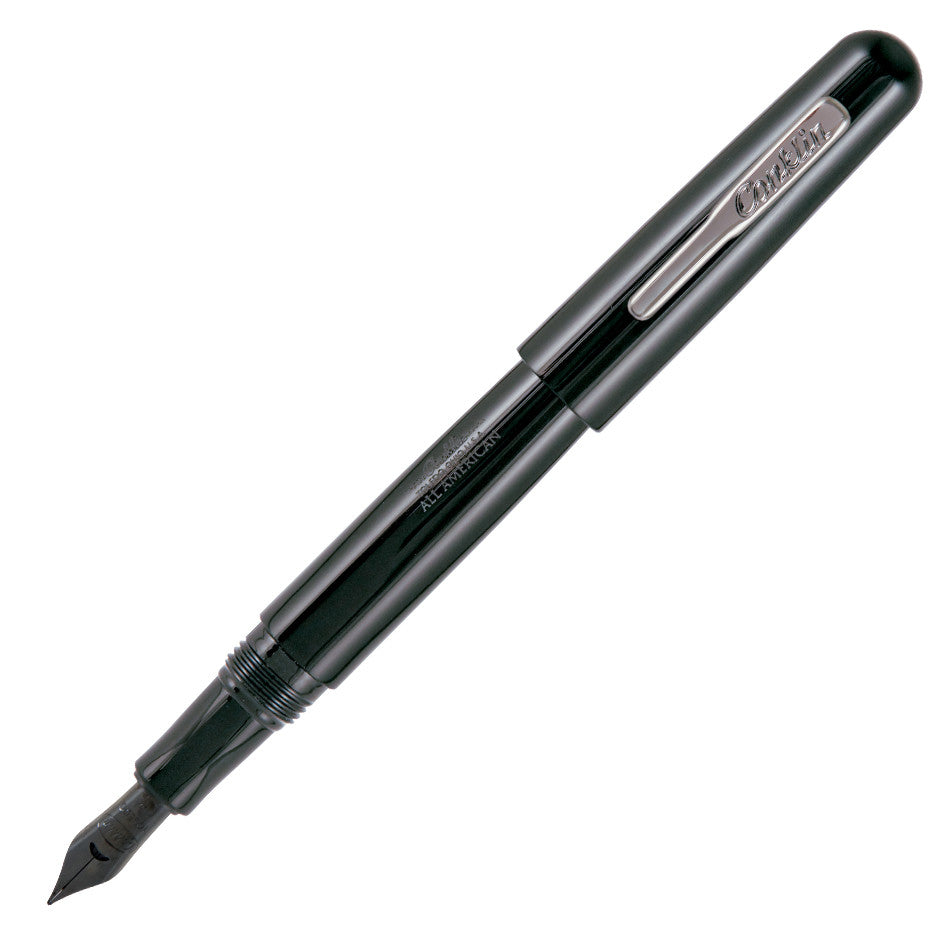 Conklin All American Fountain Pen Raven Black by Conklin at Cult Pens