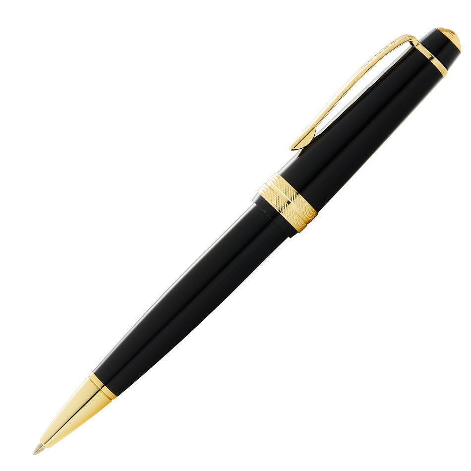 Cross Bailey Light Ballpoint Pen Black with Gold Trim by Cross at Cult Pens