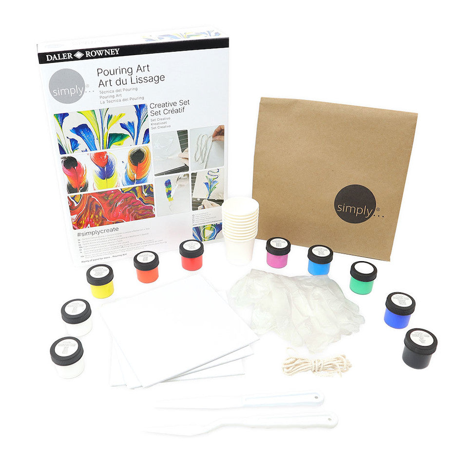 Daler-Rowney Simply Pouring Creative Set by Daler-Rowney at Cult Pens