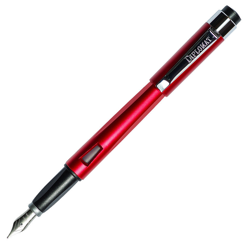 Diplomat Magnum Fountain Pen Burned Red by Diplomat at Cult Pens