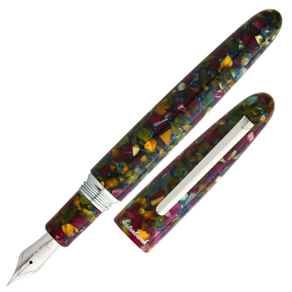 Esterbrook Estie Oversize Fountain Pen Botanical Gardens Palladium by Esterbrook at Cult Pens