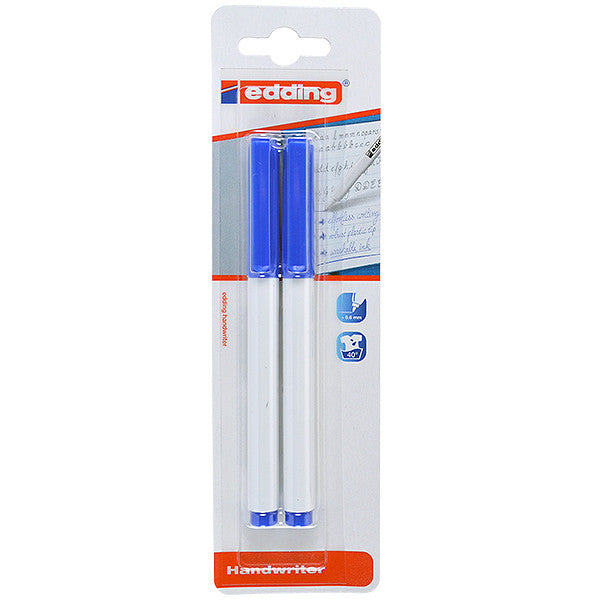 edding Handwriter Pen Set of 2 by edding at Cult Pens