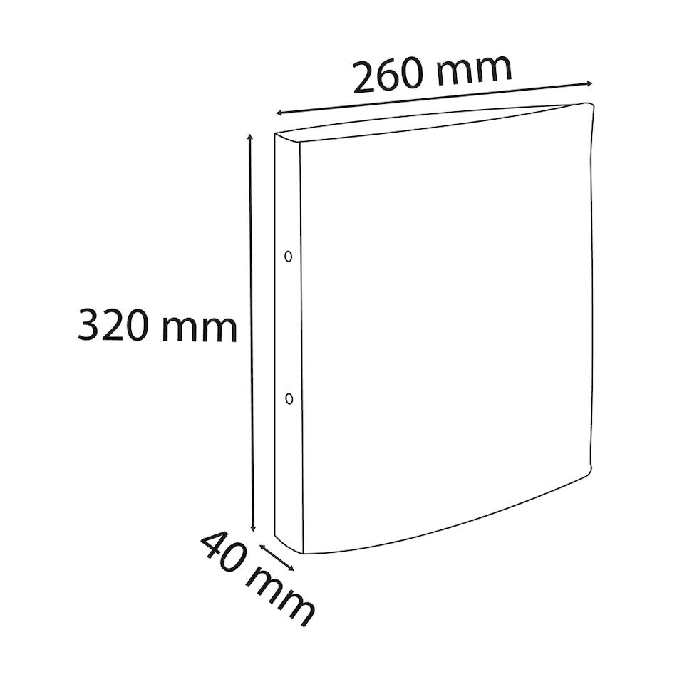 Exacompta Eterneco Ringbind Folder 2 Ring A4 by Exacompta at Cult Pens