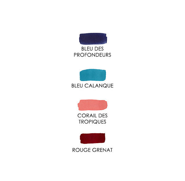 Herbin Ink Cartridges Tin of 6 by Herbin at Cult Pens