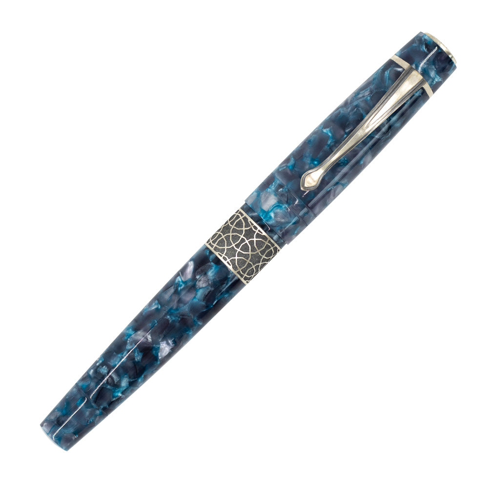 Kilk Celestial Fountain Pen Blue Chipped by Kilk at Cult Pens