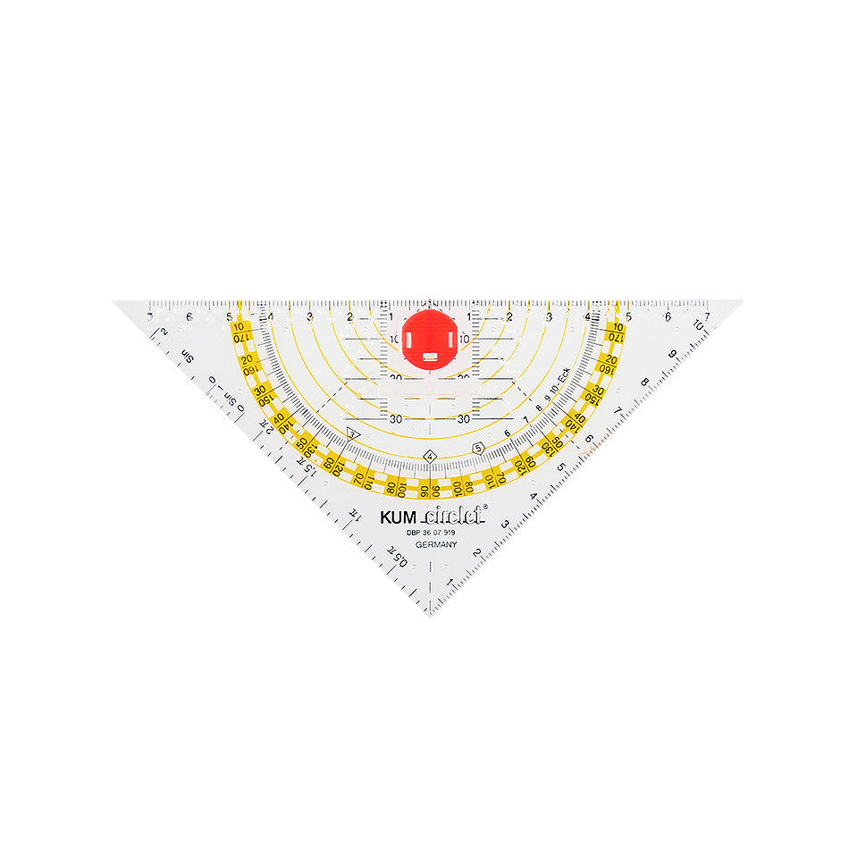 KUM Circlet Compass Triangle 16cm by KUM at Cult Pens