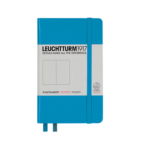 LEUCHTTURM1917 Hardcover Notebook Pocket Azure by LEUCHTTURM1917 at Cult Pens