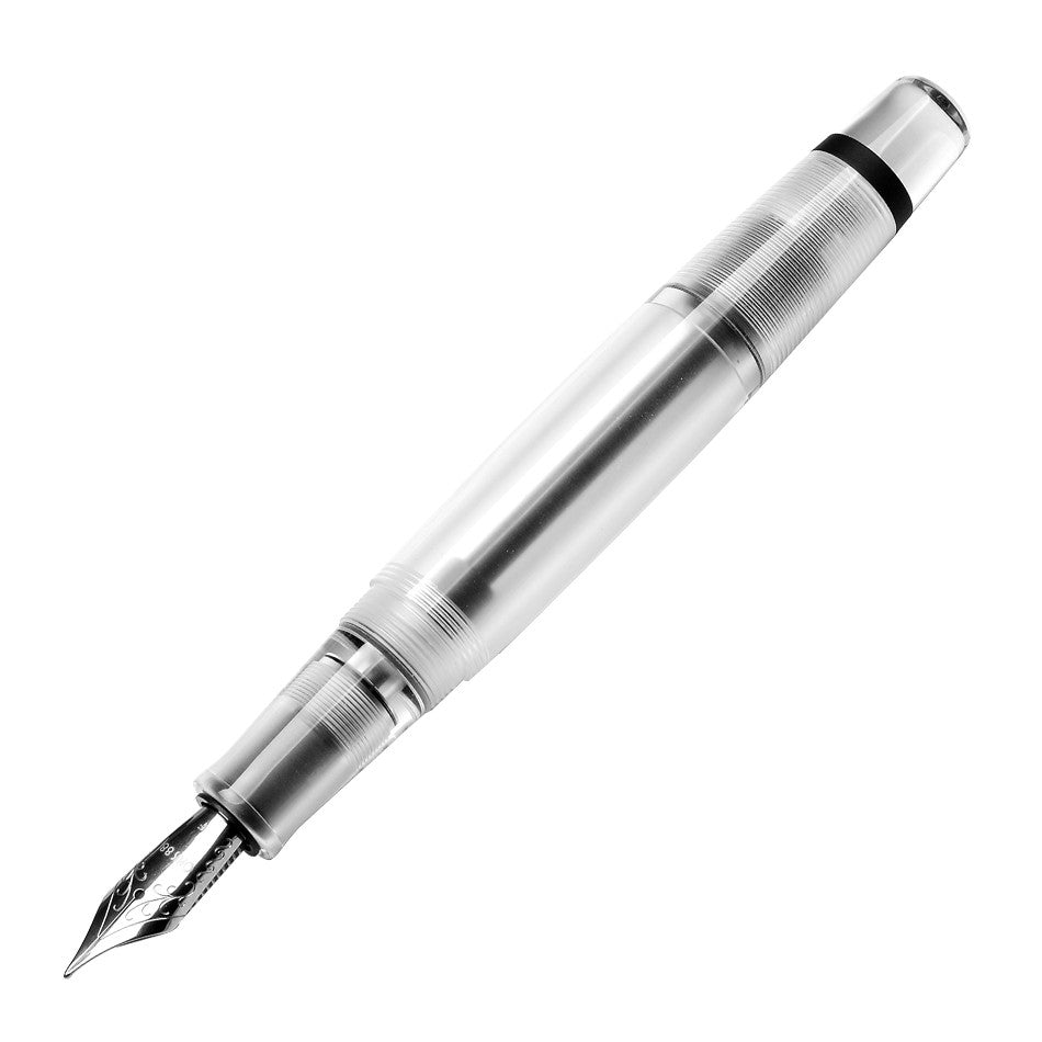 Opus 88 Omar Eye Dropper Fountain Pen Clear by Opus 88 at Cult Pens