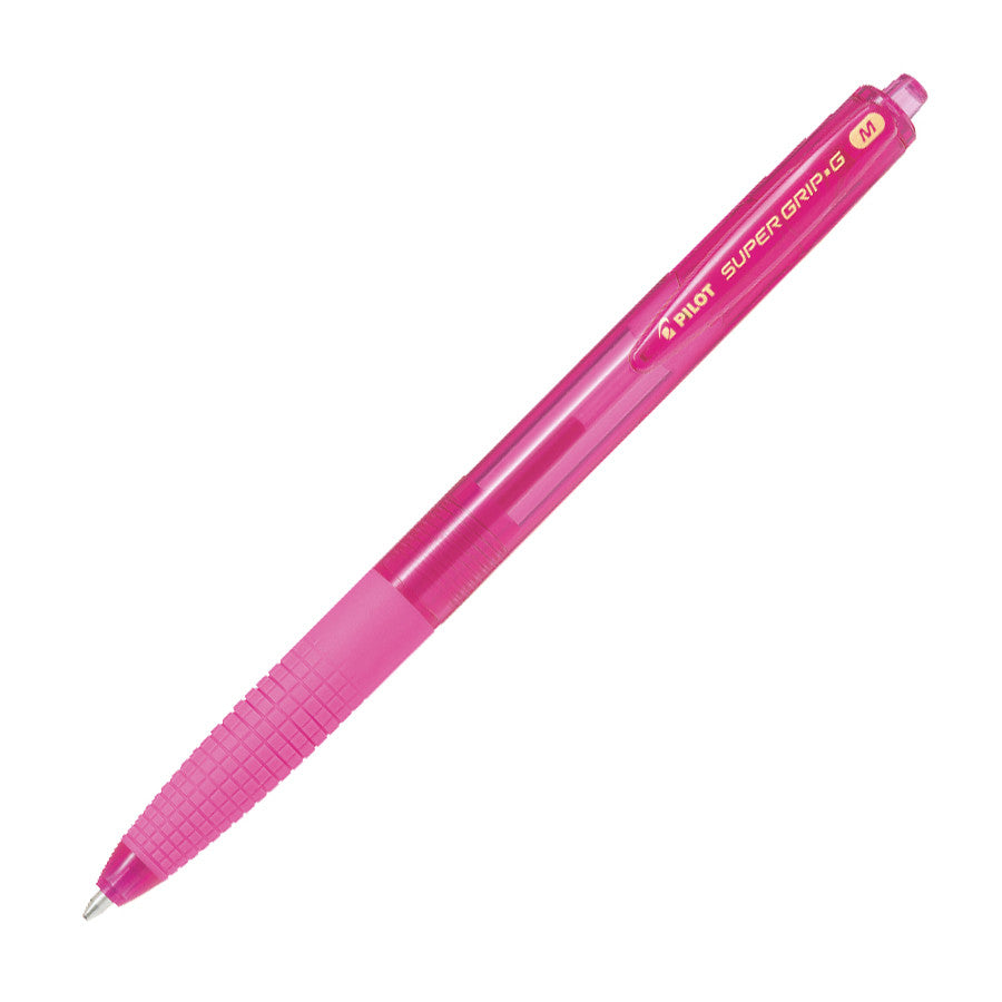 Pilot Super Grip G Retractable Ballpoint Pen Neon by Pilot at Cult Pens
