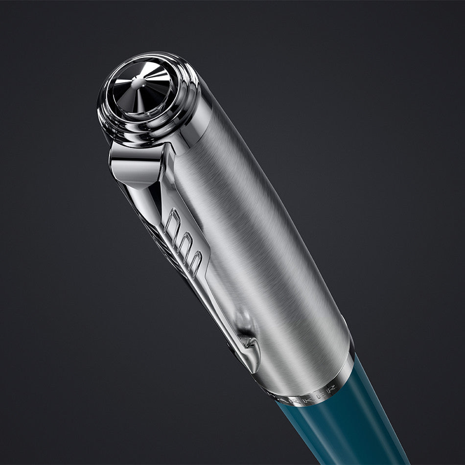 Parker 51 Fountain Pen Teal Blue by Parker at Cult Pens